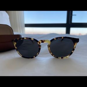 Illesteva Eldridge Tortoise Sunglasses
